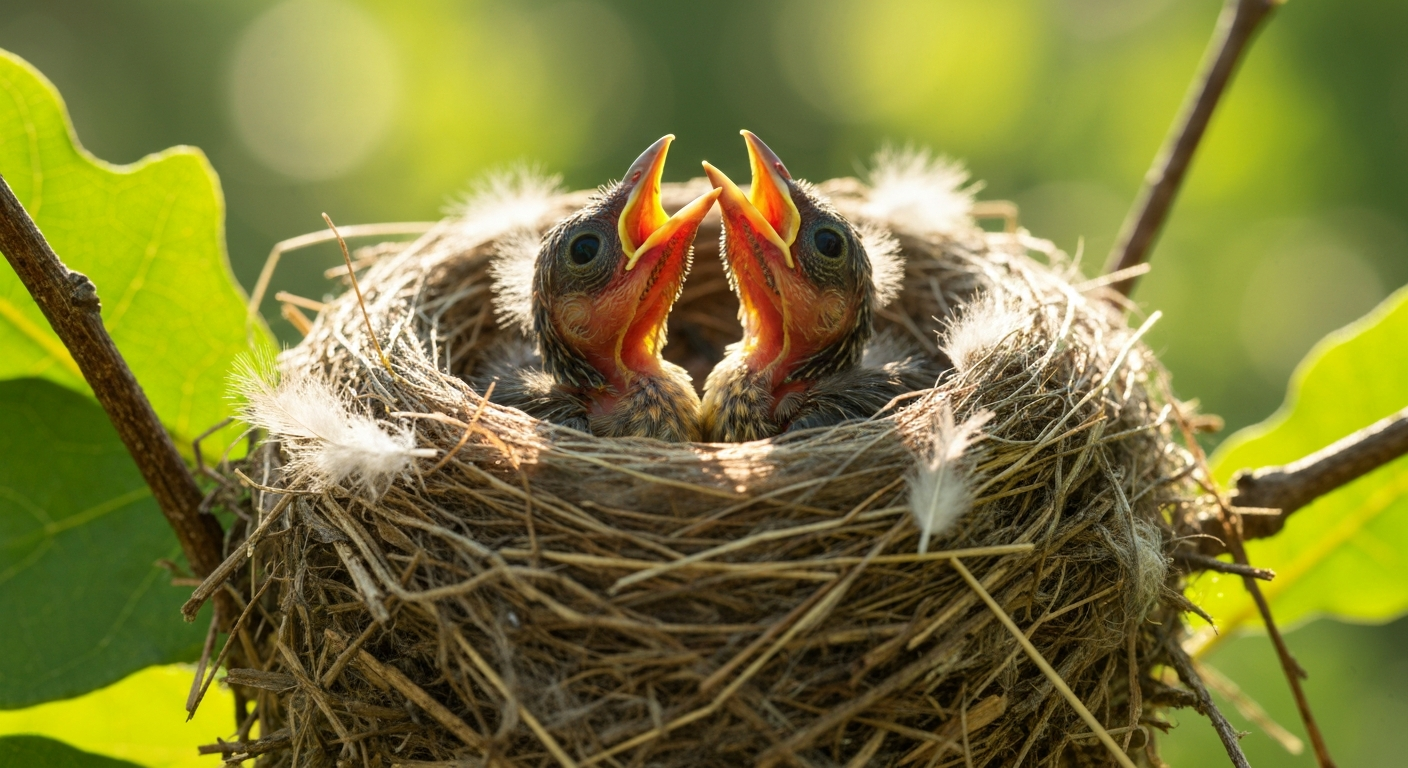 young one of a bird is called