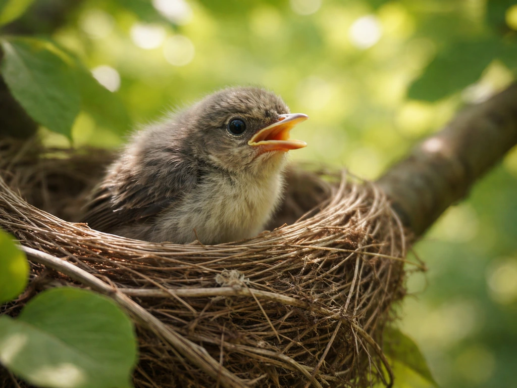 Young Bird Is Called What: Chick, Nestling, Fledgling