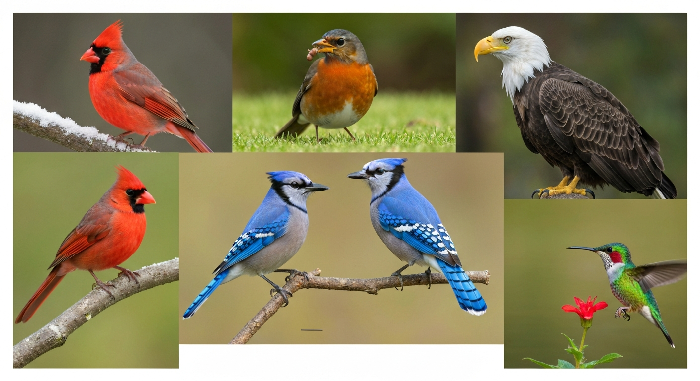 What Are the Top 20 Bird Names: Ranked Common Names