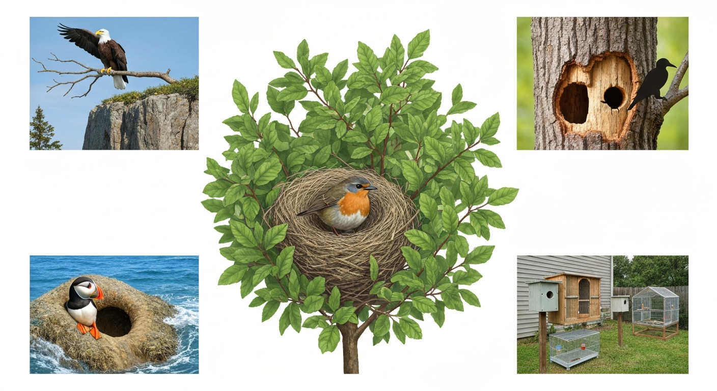 home of bird is called